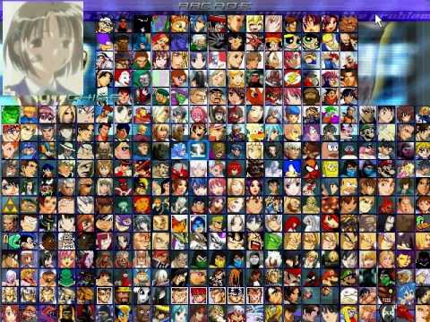 mugen screenpacks with characters